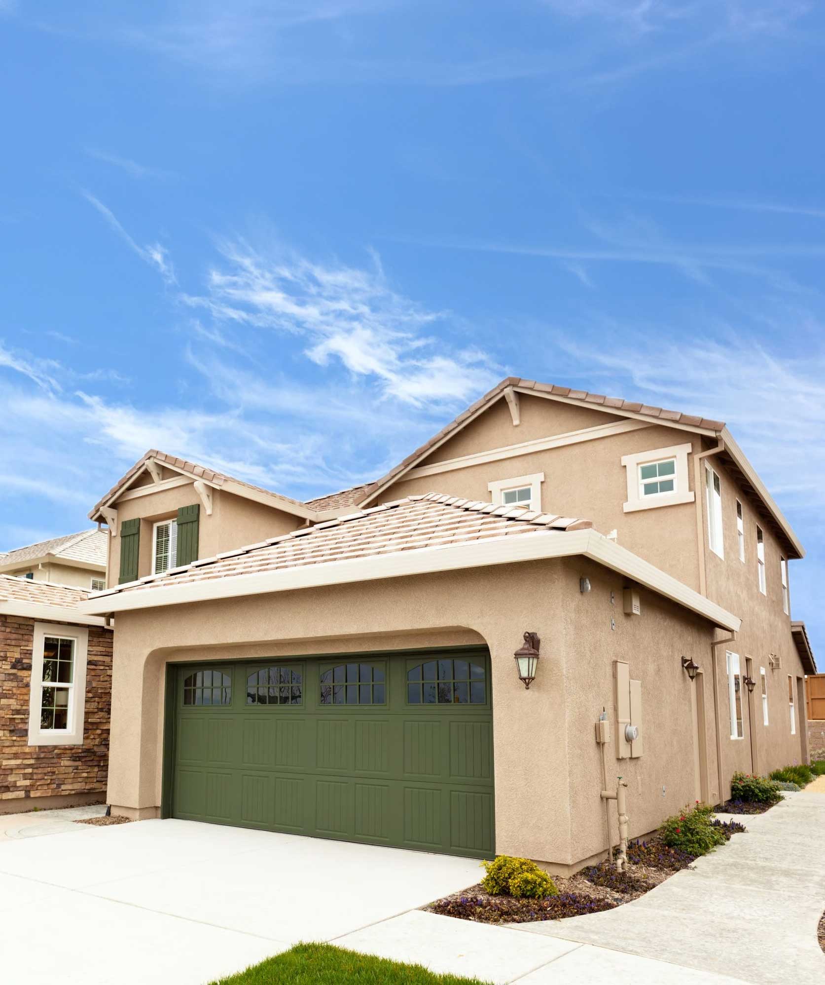 STUCCO-HOUSE